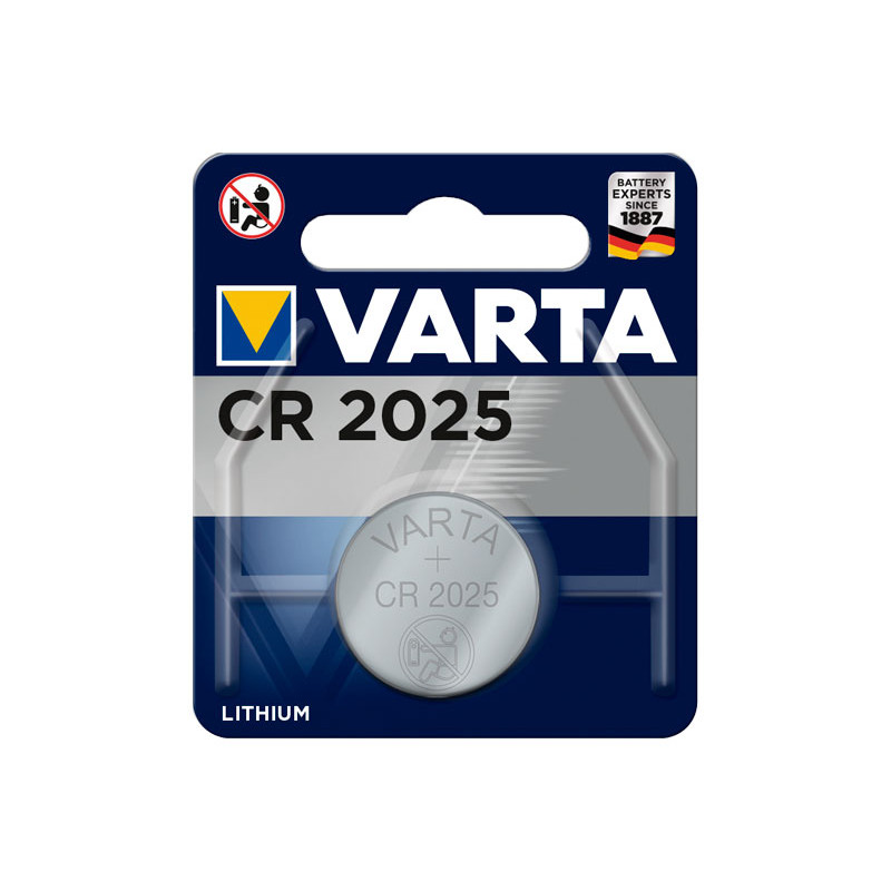 Pila Botón Varta Lithium CR2025
