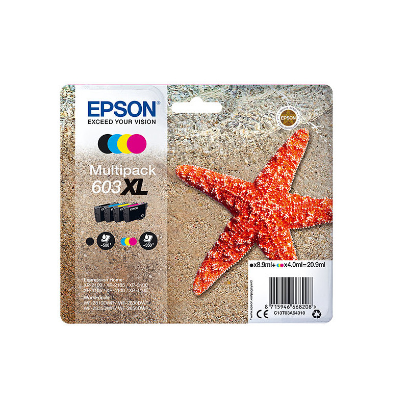 INKJET EPSON 603 XL MULTIPACK