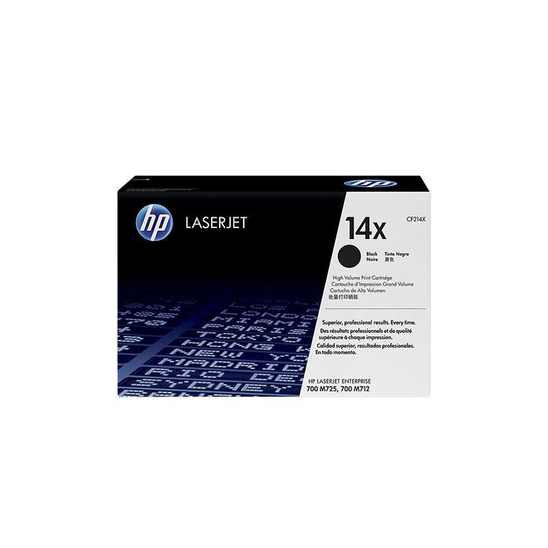 Tóner HP 14X de alta capacidad negro 17500 páginas