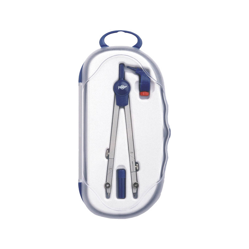 Compás escolar articulado con alargador